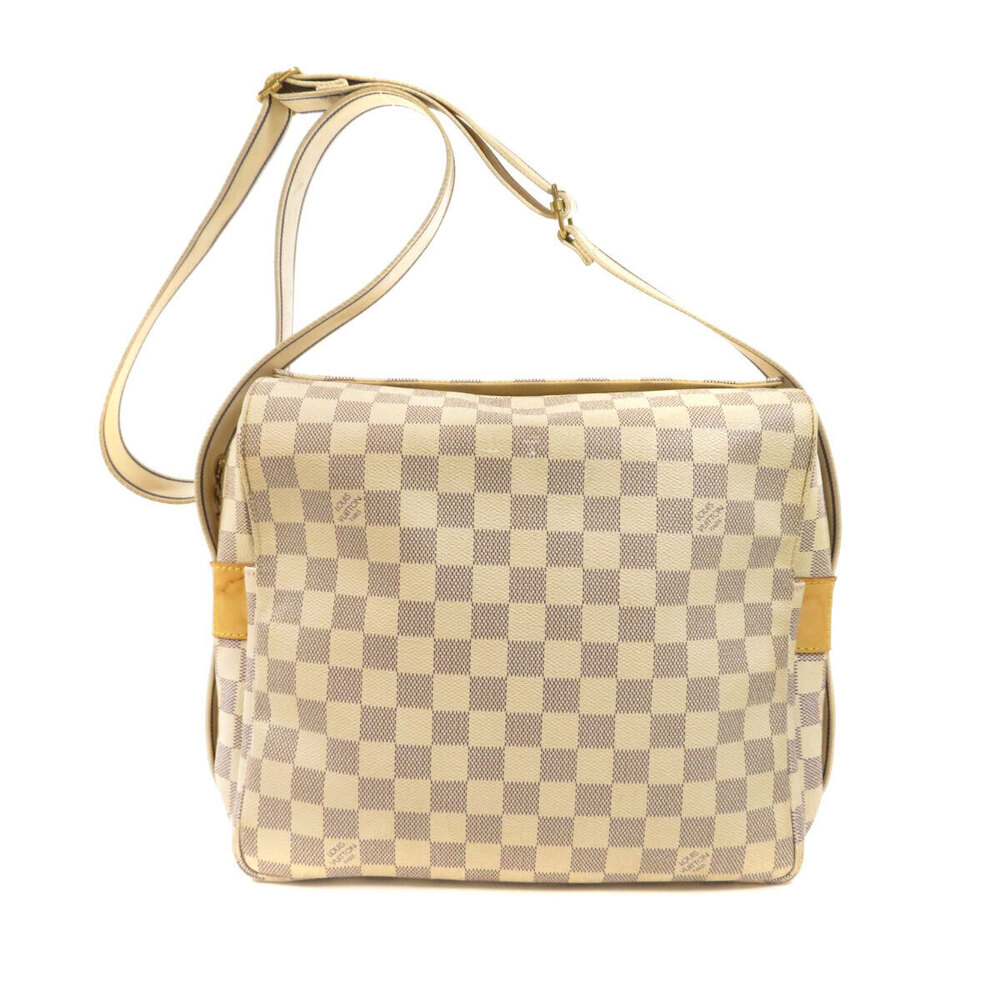 Louis Vuitton Bag Damier Canvas Shoulder Naviglio Brown